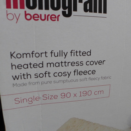 3307 - Husky Fur Heated Throw and Beurer Komfort Single Blanket *Item is subject to VAT(319-490,522)