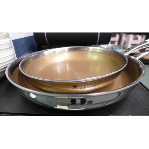 3316 - 2x Masterpro Fry Pan *Item is subject to VAT(319-478)