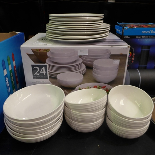 3317 - Mikasa Dinnerware  *Item is subject to VAT(319-463)