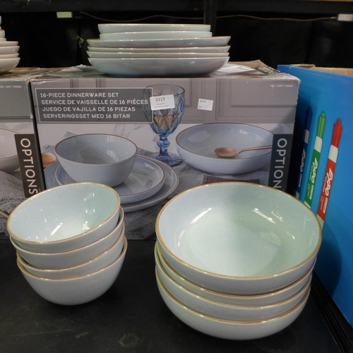 3319 - Options Dinner Set - Blue  *Item is subject to VAT(319-470)