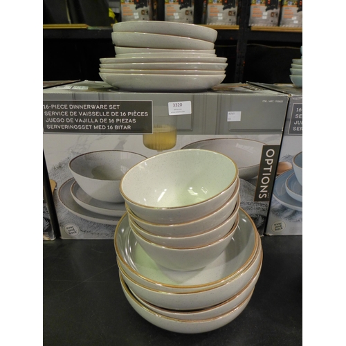 3320 - Options Dinner Set - Grey  *Item is subject to VAT(319-525)