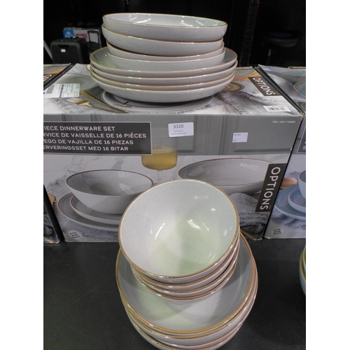 3320 - Options Dinner Set - Grey  *Item is subject to VAT(319-525)