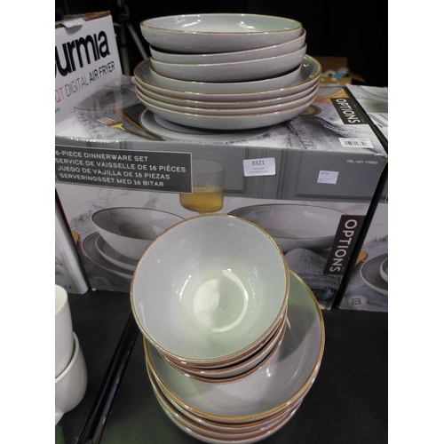 3321 - Options Dinner Set - Grey  *Item is subject to VAT(319-526)