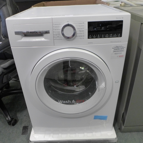 3365 - Bosch Series 4 Washer / Dryer (8/5KG 1400RPM) (model no.:- WASWNA134U8GB), original RRP £599.99 + VA... 