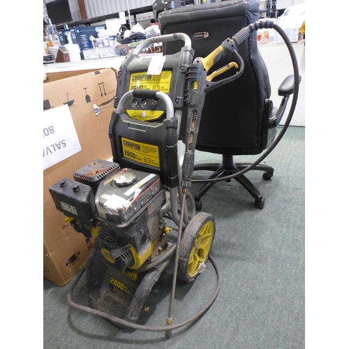 3367 - Champion Petrol Pressure Washer - No Nozzles (model:- 2600 PSI 100382), original RRP £299.99 + VAT *... 