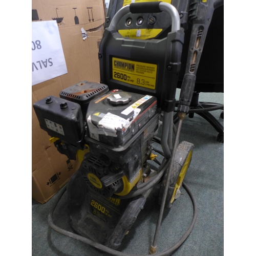 3367 - Champion Petrol Pressure Washer - No Nozzles (model:- 2600 PSI 100382), original RRP £299.99 + VAT *... 