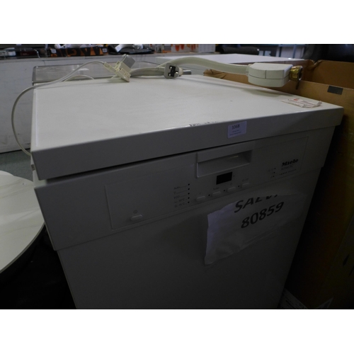 3368 - Miele White Dishwasher - Damaged Casing - (model:- G4203), original RRP £458.33 + VAT *Item is subje... 