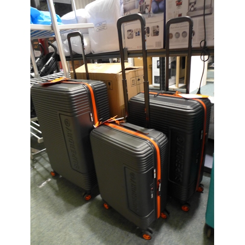 3387 - Superdry 3pc Luggage Set, original RRP  £149.99 + VAT*Item is subject to VAT(319-452)