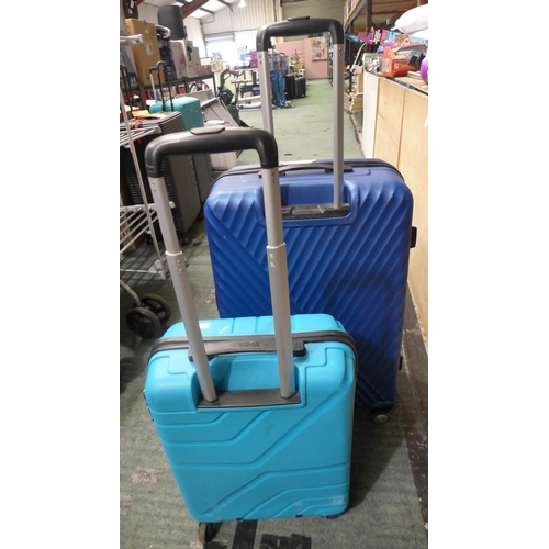 3403 - 2x American Tourister Mixed Sized Luggage Cases - Damaged *Item is subject to VAT(319-128,171)