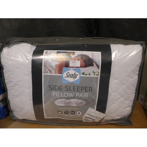 3407 - Sealy Side Sleeper Pillows *Item is subject to VAT(319-182)