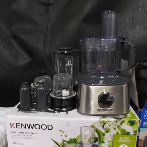 3414 - Kenwood Multipro Food Processor *Item is subject to VAT(319-129)