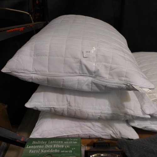 3418 - 3x Hotel Grand Shredded Memory Foam Pillows *Item is subject to VAT(319-148)