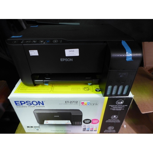 3456 - Epson Ecotank ET-2712 Printer, original RRP £124.99 + VAT *Item is subject to VAT(319-174)