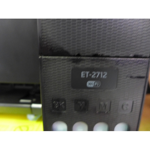 3456 - Epson Ecotank ET-2712 Printer, original RRP £124.99 + VAT *Item is subject to VAT(319-174)