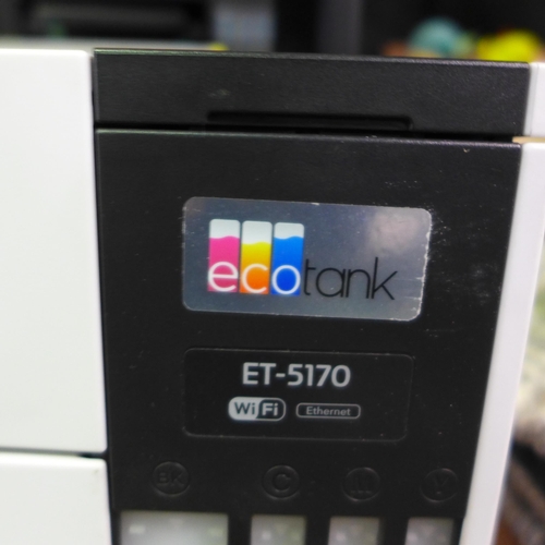 3457 - Ecotank 5170 Printer (model:- PLT20), original RRP £284.99 + VAT *Item is subject to VAT(319-175)