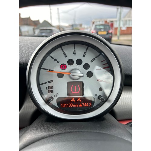 2391 - Mini Cooper EURO4 2007 with a manual gearbox HJ07 MKX 1598cc MOT 20.07.24 - 101139 recorded miles - ... 