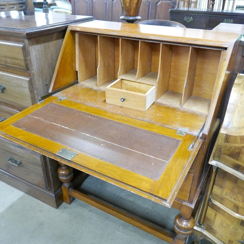 151 - An oak bureau