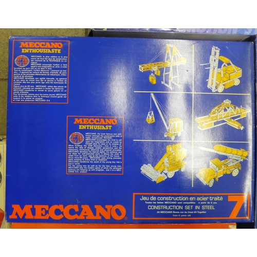 1159 - Eight boxed set of Meccano **PLEASE NOTE THIS LOT IS NOT ELIGIBLE FOR IN-HOUSE POSTING AND PACKING**