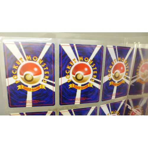 671 - A booklet of Neo Pokemon cards