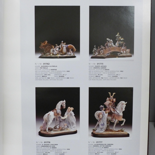 690 - Lladro Collectors Society Collectors Catalogue, Vol.1, Vol.11 and Vol.111 1992-1994