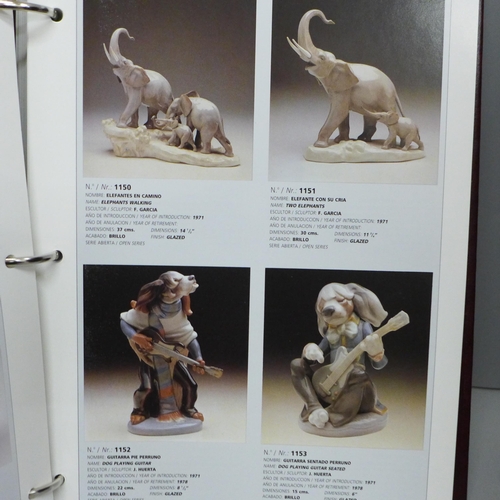 690 - Lladro Collectors Society Collectors Catalogue, Vol.1, Vol.11 and Vol.111 1992-1994