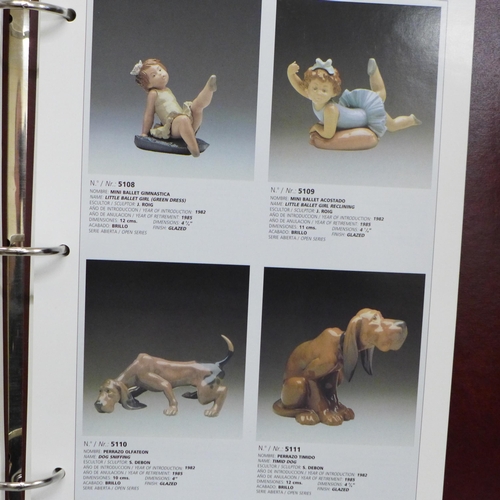 690 - Lladro Collectors Society Collectors Catalogue, Vol.1, Vol.11 and Vol.111 1992-1994