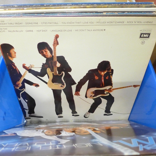 712 - LP records from the 1960s and 1970s including Blondie, Twiggy, Boney M, etc., (40 no.)