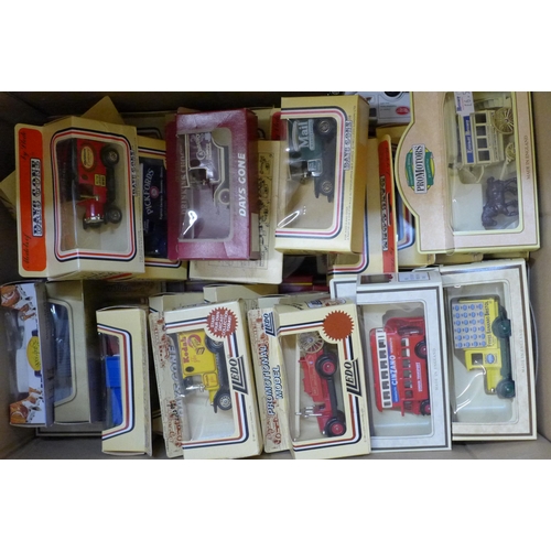 731 - A collection of die-cast model vehicles, boxed; Lledo, Days Gone, Promotional, etc.