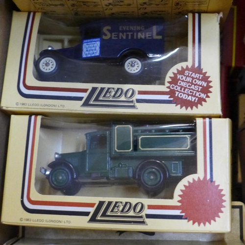 731 - A collection of die-cast model vehicles, boxed; Lledo, Days Gone, Promotional, etc.