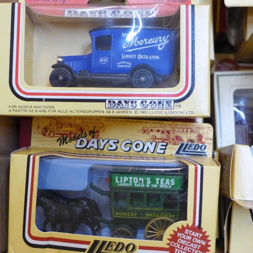 731 - A collection of die-cast model vehicles, boxed; Lledo, Days Gone, Promotional, etc.