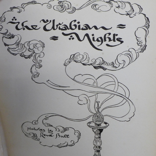 745 - An Arabian Nights book with illustrations by Rene Bull, London, Constable & Co. Ltd. 1912, spine a/f