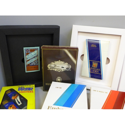 754 - Two pairs of commemorative limited edition playing card sets from tobacco manufacturers WD & HO Will... 