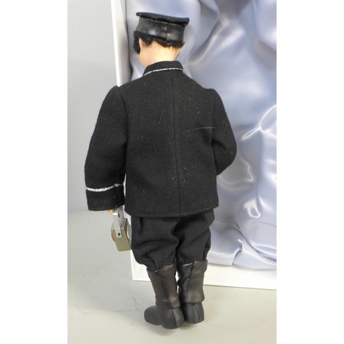 766 - A doll of a Russian station master, 1960s/1970s in original box