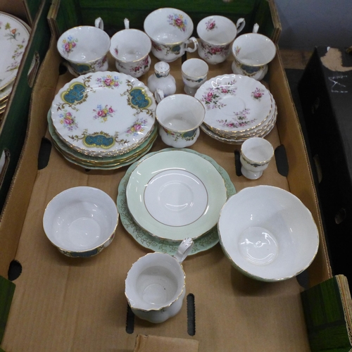 779 - Royal Albert Lavender Rose, Berkeley and other teawares **PLEASE NOTE THIS LOT IS NOT ELIGIBLE FOR I... 