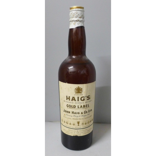 790 - A Haig's Gold Label bottle of whisky