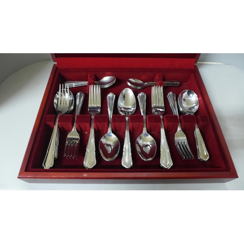 810 - A fifty-eight piece Viners canteen of cutlery