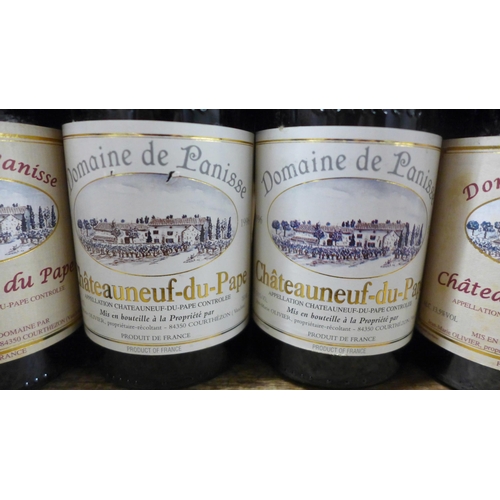 816 - Chateauneaf du Pape, Domain de Panisse, two 1996 and four 1997