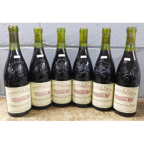 817 - Chateauneuf du Pape, Domain de Panisse, 6 x 2000