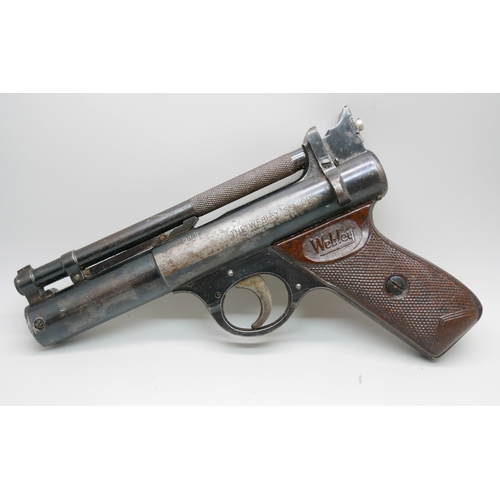 833 - A 'The Webley' Senior pellet gun, made in England