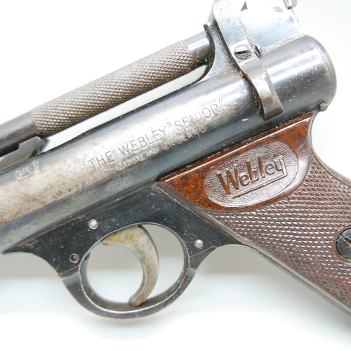 833 - A 'The Webley' Senior pellet gun, made in England