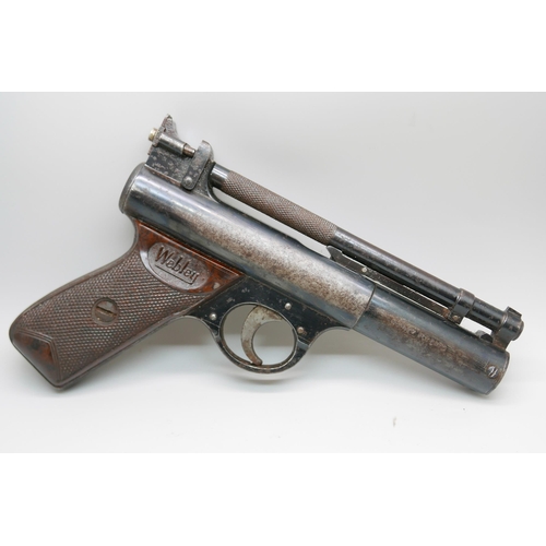 833 - A 'The Webley' Senior pellet gun, made in England