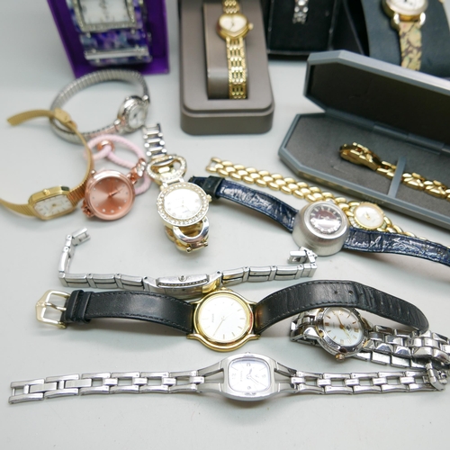 948 - Assorted lady's wristwatches