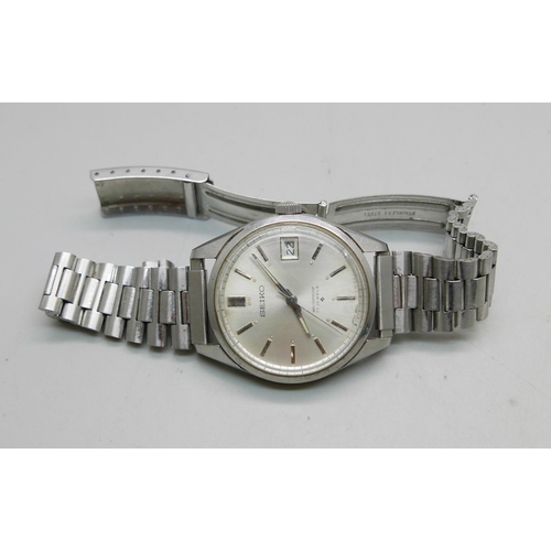 954 - A gentleman's Seiko 17 jewels date wristwatch