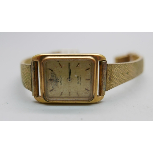 958 - Three lady's Omega DeVille quartz wristwatches