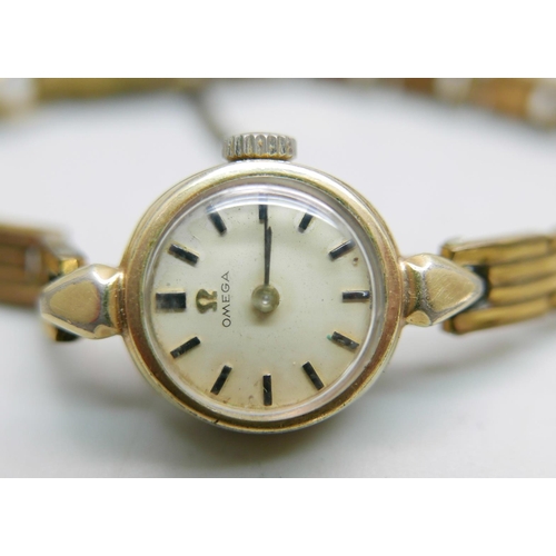 971 - Three lady's Omega wristwatches