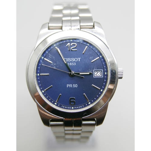 972 - A gentleman's Tissot PR50 quartz wristwatch