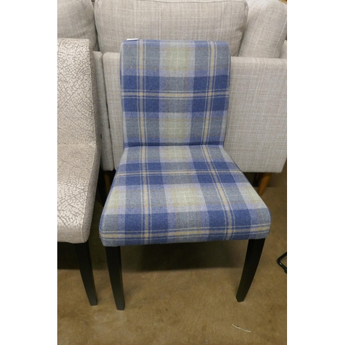 1437 - Three upholstered side chairs