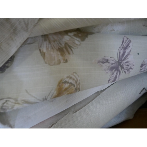 1592 - A large quantity of upholstery fabric part rolls and roll ends