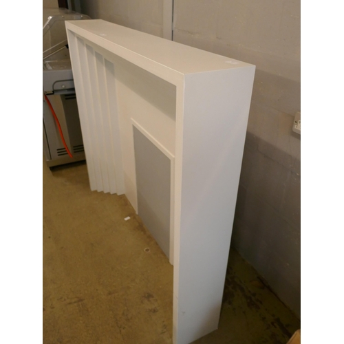 1666 - Large white fire surround