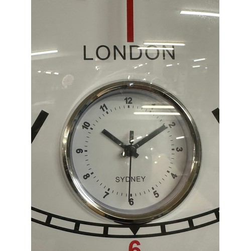 1341 - A multi dial clock with convex face